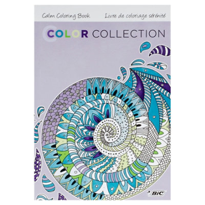 Bic Calm Coloring Bk - 1 Each