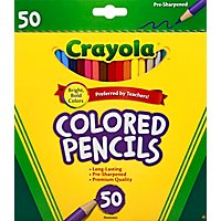 Crayola Colored Pencils - 50 Count - Image 2