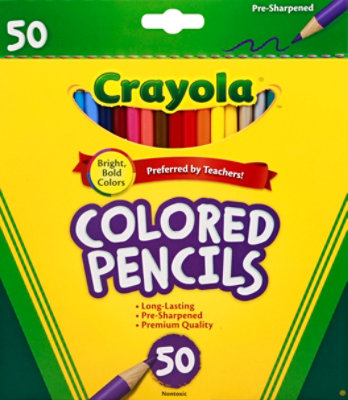 Crayola Colored Pencils - 50 Count - Image 2