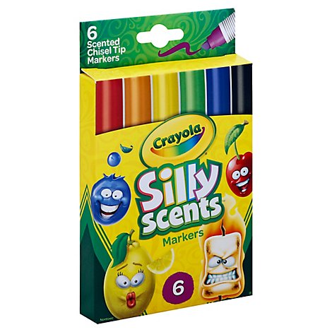 Crayola Silly Scents - 6 Count