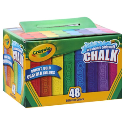 Crayola Sidewalk Chalk, Assorted Colors - 16 count