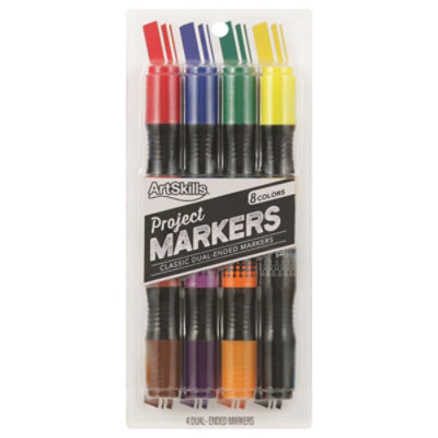 ArtSkills Classic Poster Markers Assorted - 4 count - Image 3