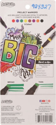 ArtSkills Classic Poster Markers Assorted - 4 count - Image 4