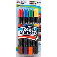 ArtSkills Classic Poster Markers Assorted - 4 count - Image 2