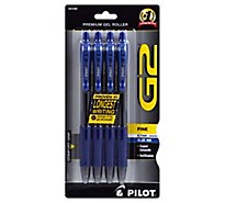 Pilot G2 Gel Blue - 4 Count