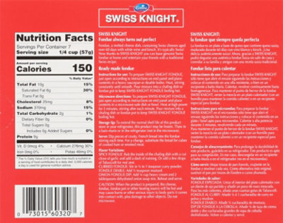 Swiss Knight Fondue Trad Loriginal Imported - 14 Oz - Image 6