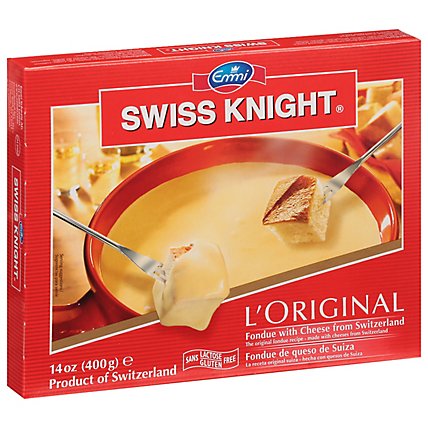Swiss Knight Fondue Trad Loriginal Imported - 14 Oz - Image 1