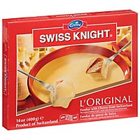 Swiss Knight Fondue Trad Loriginal Imported - 14 Oz - Image 1