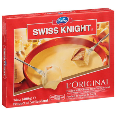 Swiss Knight Fondue Trad Loriginal Imported - 14 Oz