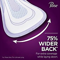 Poise Overnight Incontinence Pads Ultimate Absorbency - 24 Count - Image 3