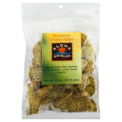 Aloha Edibles Furikake Potato Chips - 5.5 Oz