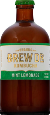 Brew Dr Kombucha Mint Lemonade - 14 Fl. Oz. - Image 2