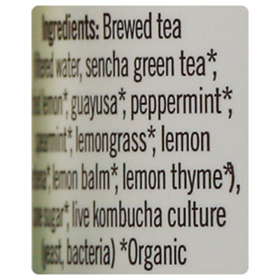 Brew Dr Kombucha Mint Lemonade - 14 Fl. Oz. - Image 5