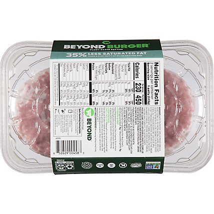 Beyond Meat Beyond Burger Plant Based Patties 2 Count - 8 Oz - Image 7