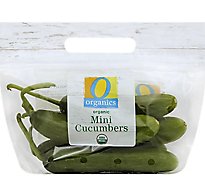 Mini Cucumbers 6 Count Organic - 12 Oz
