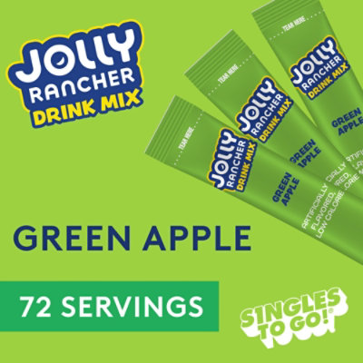 Jolly Rancher Drink Mix Singles To Go Sugar Free Green Apple 6 Count - 0.62 Oz - Image 3