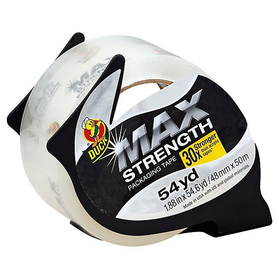 Duck Max Strength Tape Dispenser 1.88 Inch x 54.6 yd - Each