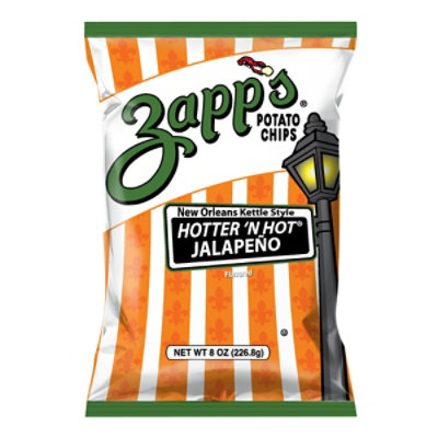 Zapp's Hotter N Hot Jalapeño Potato Chips - 8 Oz - Image 3