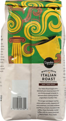 Signature SELECT Coffee Whole Bean Dark Roast Italian Roast - 32 Oz - Image 5