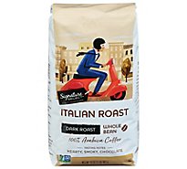 Signature SELECT Coffee Whole Bean Dark Roast Italian Roast - 32 Oz