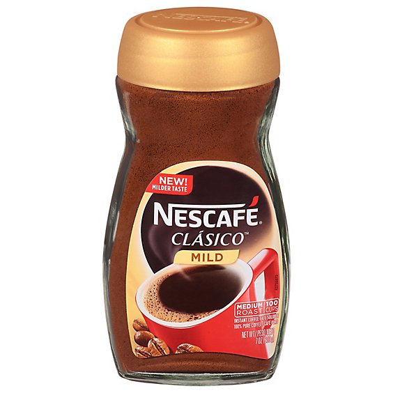 Nescafe Clasico Instant Coffee Mild - 7 Oz