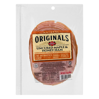 Dietz & Watson Originals Pre-Sliced Maple & Honey Ham - 7 Oz