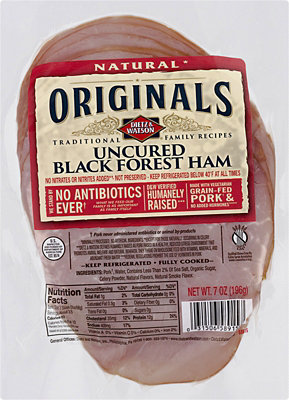 Dietz & Watson Originals Abf Black Forest Ham Sliced Vp - 7 Oz