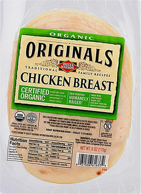 Dietz And Watson Chicken Originals Organic Vp - 6 Oz