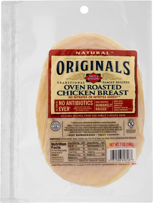 Dietz & Watson Originals ABF Oven Roasted Chicken Breast - 7 Oz