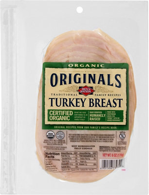 Dietz & Watson Turkey Originals Organic Sliced Vp - 6 Oz