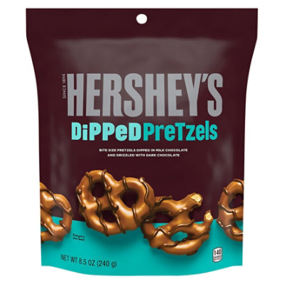 HERSHEYS Pretzels Dipped - 8.5 Oz