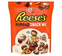 Reeses Snack Mix Popped - 8 Oz