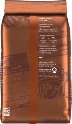 Starbucks Pike Place Roast 100% Arabica Medium Roast Whole Bean Coffee Bag - 20 Oz - Image 5
