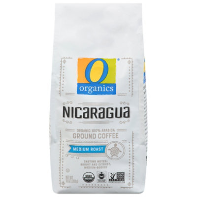 O Organics Coffee Organic Arabica Ground Medium Roast Nicaragua - 10 Oz - Image 2