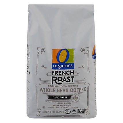 O Organics Coffee Whole Beans Dark Roast French Roast - 26 Oz - Image 3