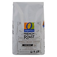 O Organics Coffee Whole Beans Dark Roast French Roast - 26 Oz - Image 1