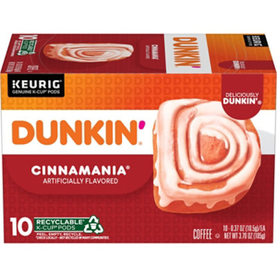 Dunkin Donuts Bakery Series Coffee K-Cup Pods Cinnamon Coffee Rolls - 10-0.37 Oz - Image 1