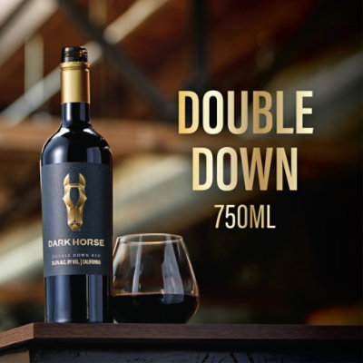 Dark Horse Double Down Red Blend Red Wine - 750 Ml - Image 2