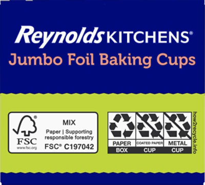 Reynolds Baking Cups Foil Jumbo - 24 Count - Image 4