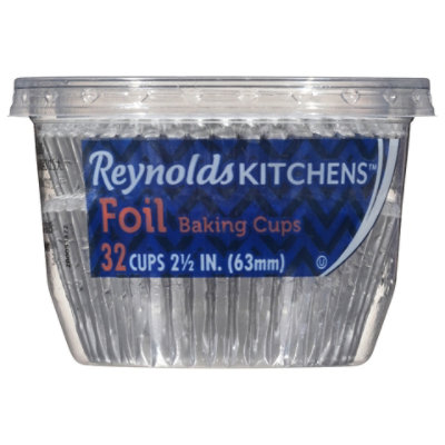 Signature SELECT Baking Cups Foil - 32 Count - Safeway