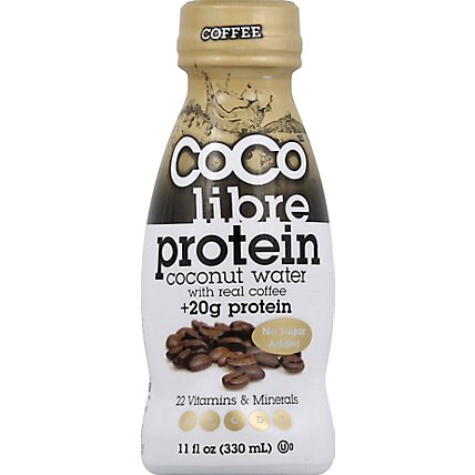 Coco Libre Coconut Water Protein Coffee - 11 Fl. Oz. - Image 2
