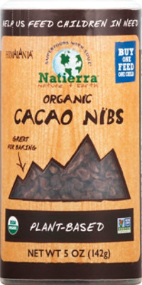 Natierra Himalania Organic Raw Cacao Nibs - 5 Oz - Image 2