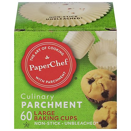 Paper Chef Parchment Baking Cups - 60 Count - Image 2
