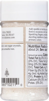 India Tree White Sparkling Sugar - 3 Oz - Image 6