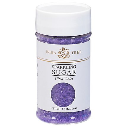 India Tree Violet Sparkling Sugar - 3 Oz - Image 1