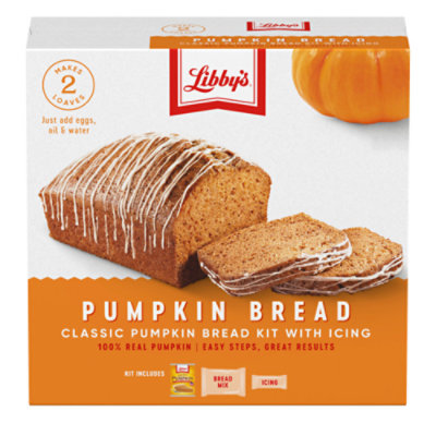 Libbys Bread Kit Pumpkin With Icing - 56.1 Oz