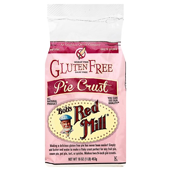 Bobs Red Mill Pie Crust Mix Gluten Free - 16 Oz