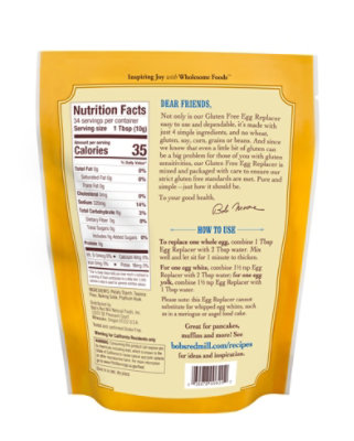 Bob's Red Mill Gluten Free Vegan  Egg Replacer - 12 Oz - Image 5