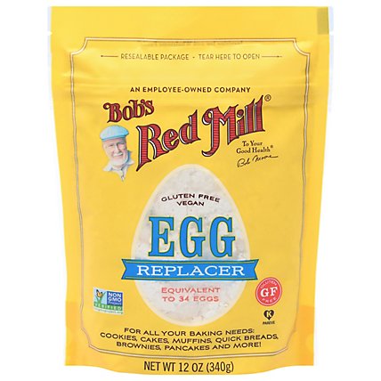 Bob's Red Mill Gluten Free Vegan  Egg Replacer - 12 Oz - Image 2