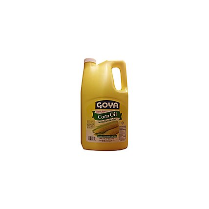 Goya Oil Corn 100% Pure Bottle - 96 Fl. Oz. - Image 1